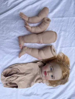 FBBD Individualizuotas ribotas tiekimas26inch Reborn Baby Pippa su rankomis įsišaknijusiais plaukais Tikros nuotraukos 