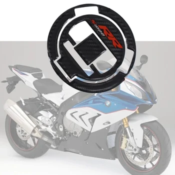 skirta BMW S1000RR lipduko dujų dangtelio apsaugai S1000 RR 2014-2016 3D anglies išvaizdos motociklų degalų lipdukai