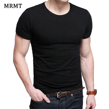 Lycra Vyriški marškinėliai trumpomis rankovėmis Vyriški marškinėliai O-Neck Slim Solid Color Half Sleeved Man Tee Shirt 2023 MRMT Vyriški marškinėliai Drabužiai