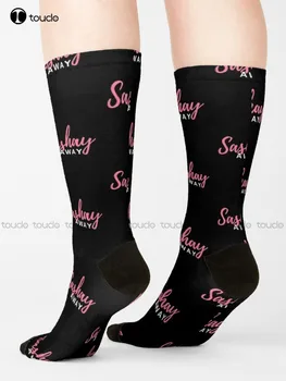 Sashay Away (scenarijus) Kojinės Plonos kojinės Vyrai Individualizuotas Individualizuotas Unisex Adult Teen Youth Kojinės 360° Digital Print Hd Aukšta kokybė